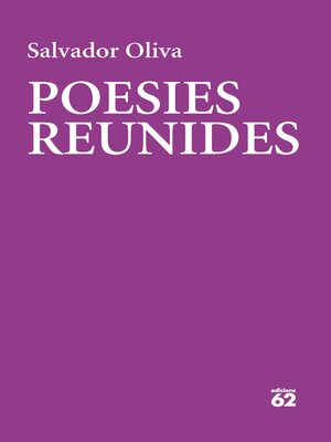 cover image of Poesies reunides